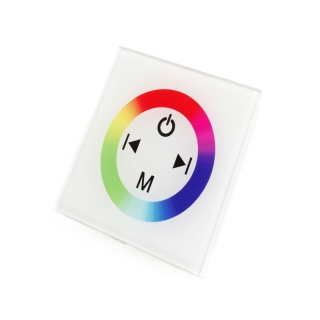 Sterownik ścienny Wall-1 do taśm LED RGB – Biały